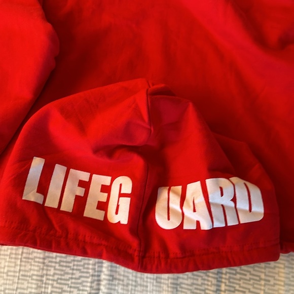 Women red iconic hoodie - life guard - Santa Cruz - Picture 6 of 8